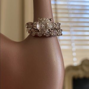 CZ Wedding Set Size 9